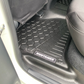 Rear MUDTAMER floor mat installed in a Nissan Navara