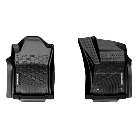 Front set of MUDTAMER floor mats on a white background